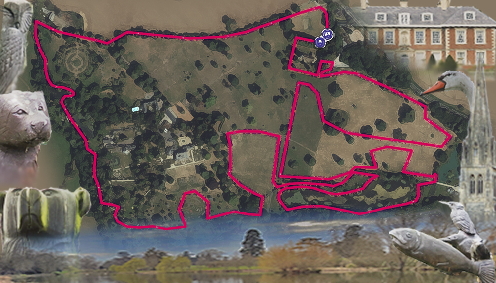 Course of The Great Highnam Court Run 2025